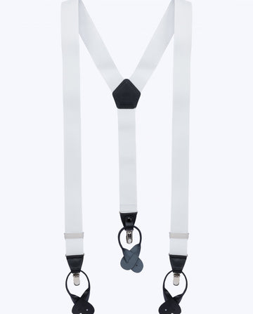 Suspensórios em Branco